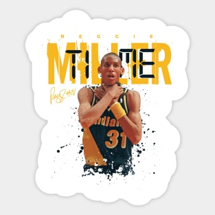 Reggie Miller Time Sticker